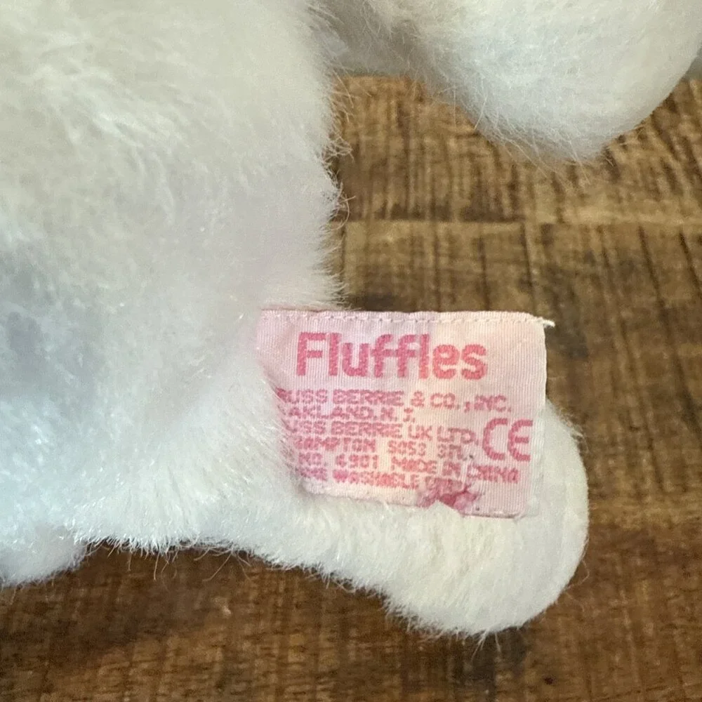 Russ Fluffles Cream Lamb Berrie Stuffed Animal Sheep Plush 10 Inches Toy